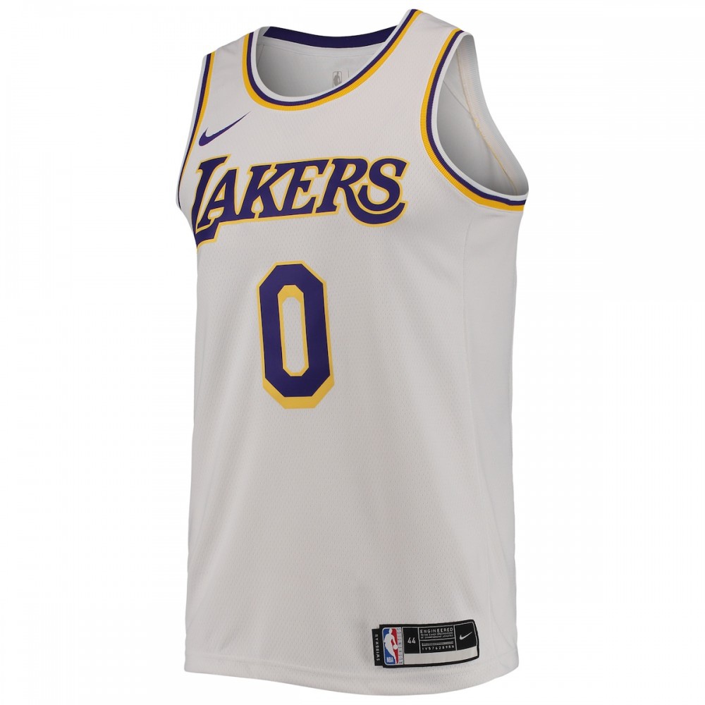 Russell Westbrook Los Angeles Lakers 2021/22 Swingman Jersey - Association Edition - White-Pro Kit Vault | Brand New 26/27 Sports Jerseys